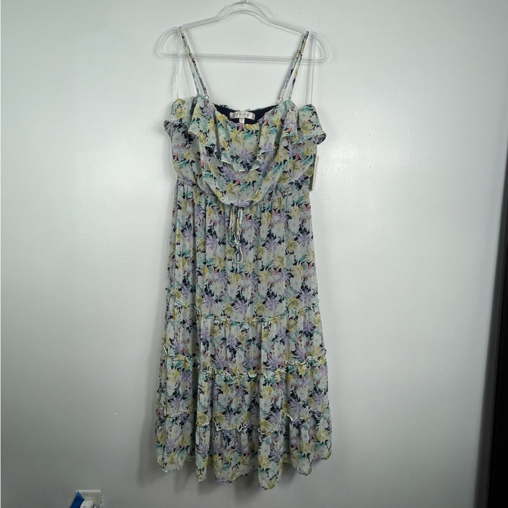 ROW • A floral spaghetti strap dress